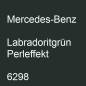 Preview: Mercedes-Benz, Labradoritgrün Perleffekt, 6298.